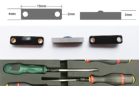 RFID超高频抗金属手术器械管理标签UT8157